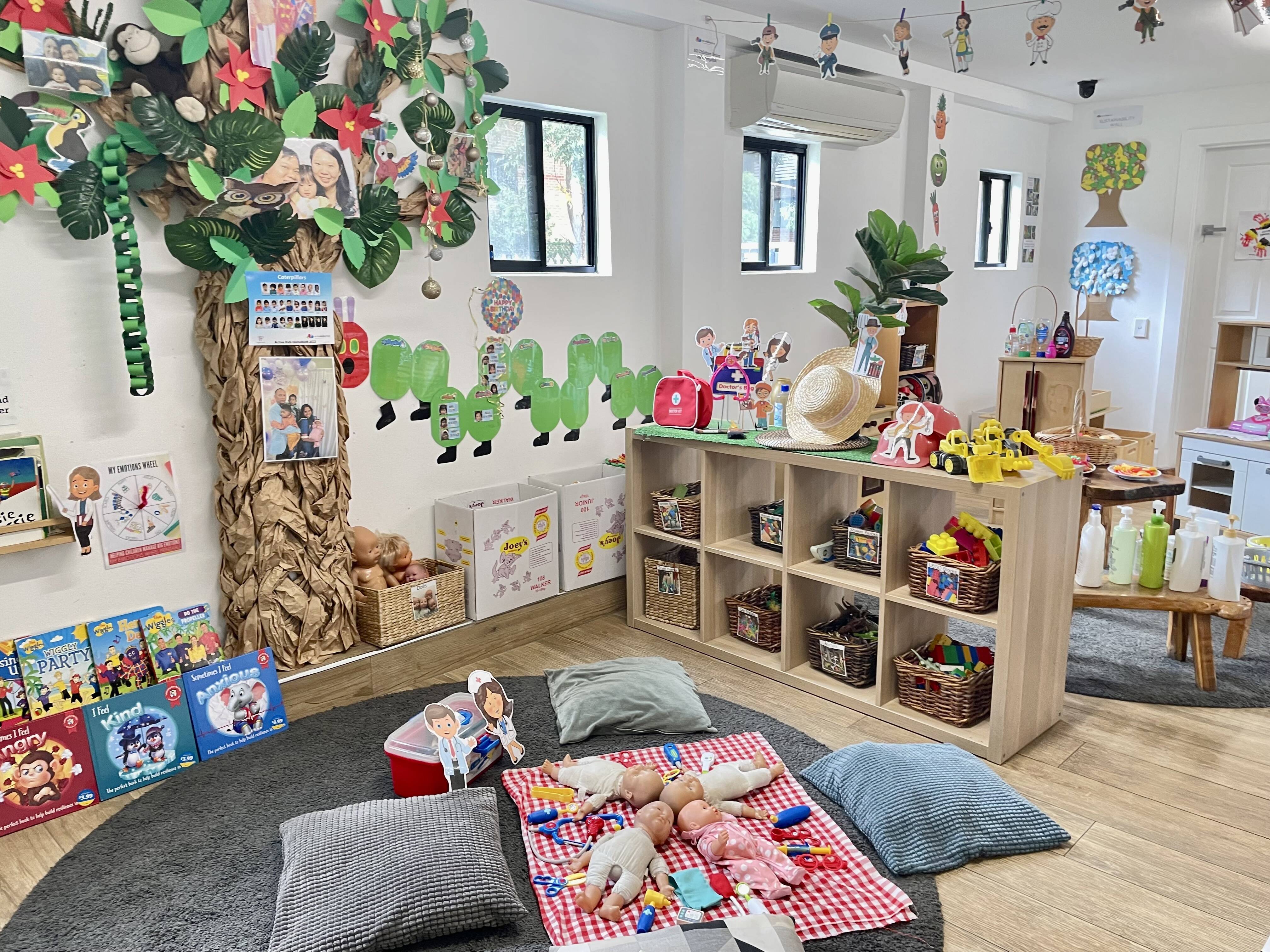 Nursery room set up 2024 childcare